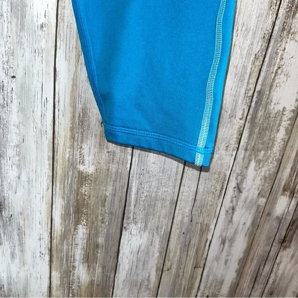 Under Armor Blue Compression Leggings - Picture 2 of 6